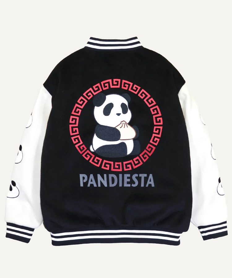 PANDIESTA(パンディエスタ) |SB PANDIESTA 熊猫飯店 ほかほかパンダ 肉まん スタジアム ジャンパー(536100 MENS/WOMENS）