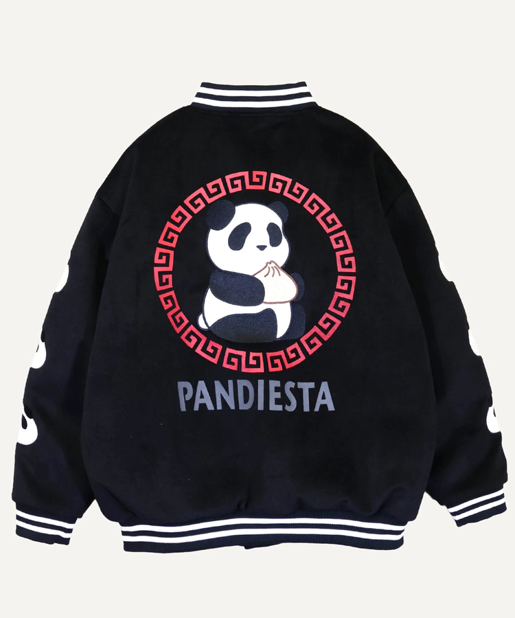 PANDIESTA(パンディエスタ) |SB PANDIESTA 熊猫飯店 ほかほかパンダ 肉まん スタジアム ジャンパー(536100 MENS/WOMENS）