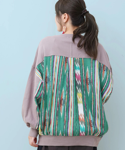 Rico メヒコジャカードコンビプルオーバー